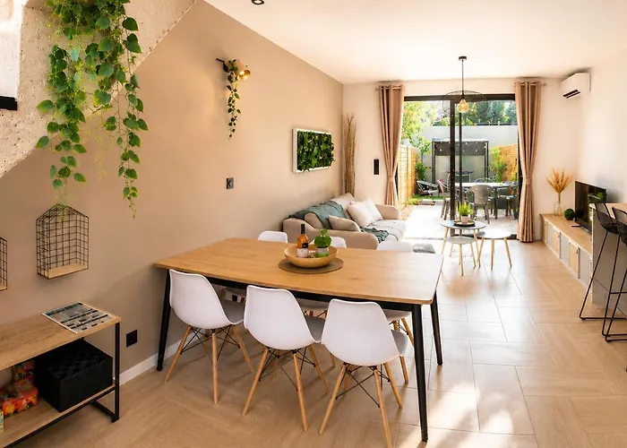 Maison Duplex - 7P - Jardinet Et Spa - 2Mn Des Plages Casa Sounolyha